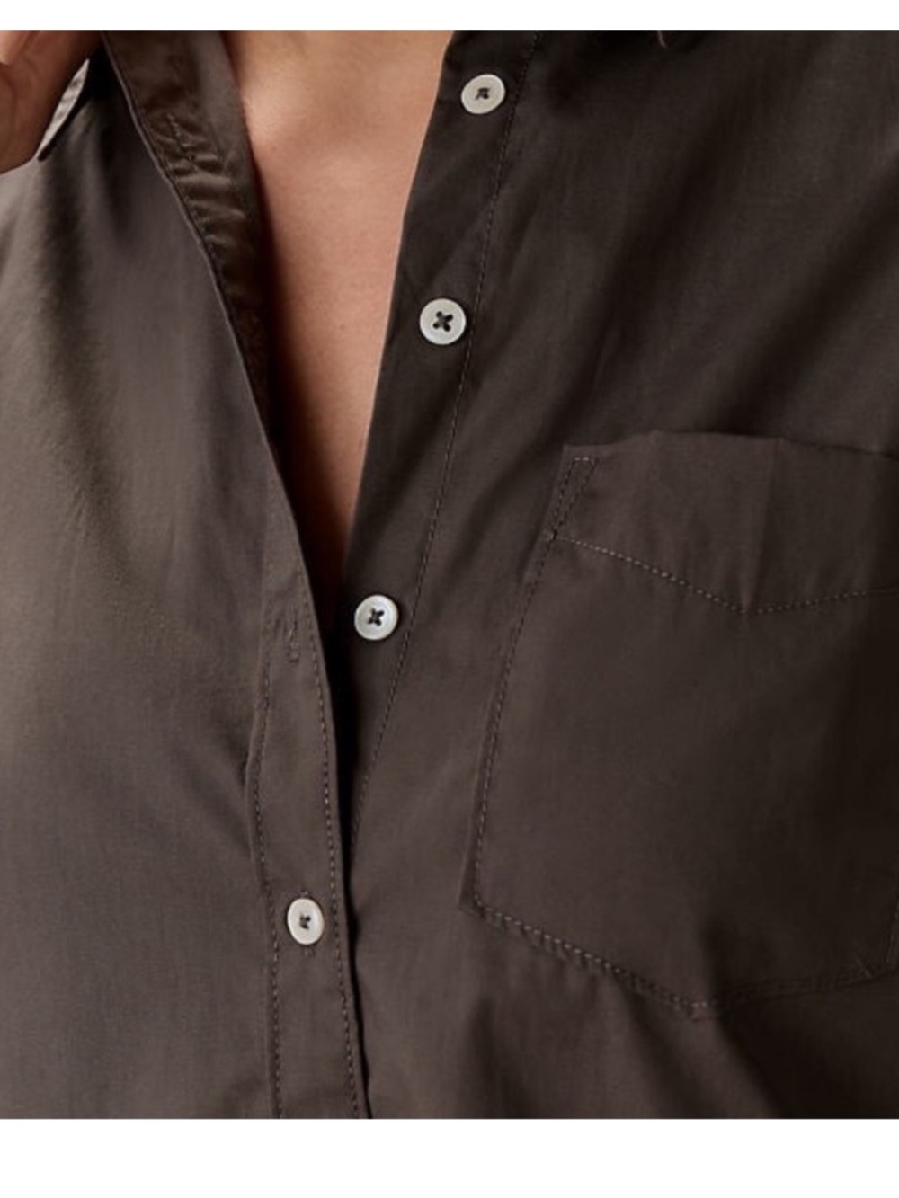 Anthropologie The Bennet Buttondown Shirt by Maeve - Picture 8 of 10